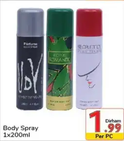 Day To Day Body Spray 1 x 200mL offer