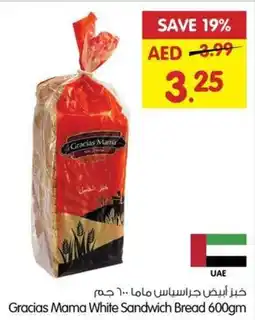 Gala Supermarket Gracias Mama White Sandwich Bread 600gm offer