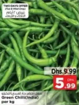 Nesto Green Chilli per kg offer