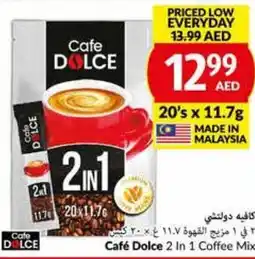 Viva Café Dolce 2 In 1 Coffee Mix offer