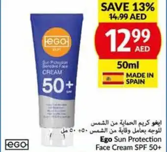 Viva Ego Sun Protection Face Cream SPF 50+ 50ml offer