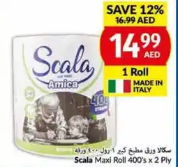 Viva Scala Maxi Roll 400's x 2 Ply offer