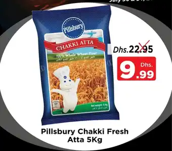 Nesto Pillsbury Chakki Fresh Atta 5kg offer
