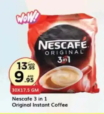 West Zone Supermarket Nescafe 3 in 1 Original Instant Coffee offer