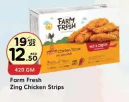 West Zone Supermarket Farm Fresh Zing Chicken Strips offer