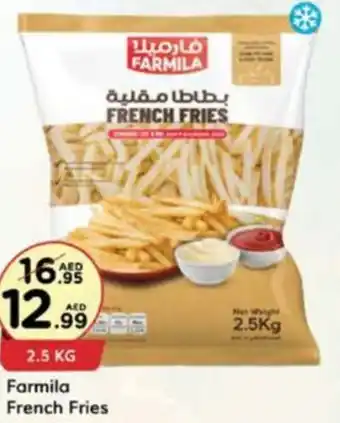West Zone Supermarket Farmila French Fries offer