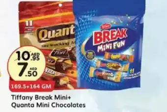 West Zone Supermarket Tiffany Break Mini+ Quanta Mini Chocolates offer