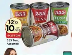 West Zone Supermarket 555 Tuna Assorted offer