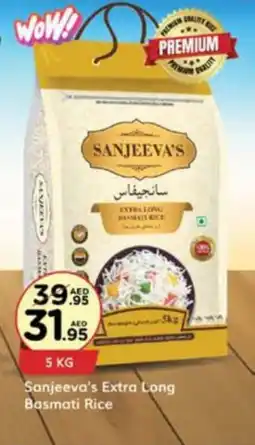 West Zone Supermarket Sanjeeva's Extra Long Basmati Rice offer