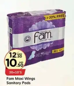 West Zone Supermarket Fam Maxi Wings Sanitary Pads offer