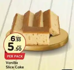 West Zone Supermarket Vanilla Slice Cake offer