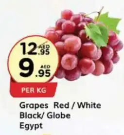 West Zone Supermarket Grapes Red White Black Globe offer