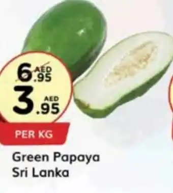 West Zone Supermarket Green Papaya offer