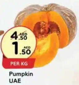 West Zone Supermarket Pumpkin offer