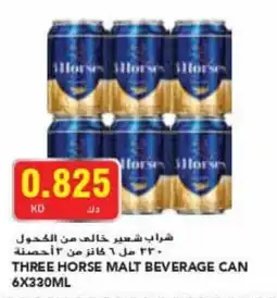Grand Mall Sharjah THREE HORSE MALT BEVERAGE CAN 6330ML offer