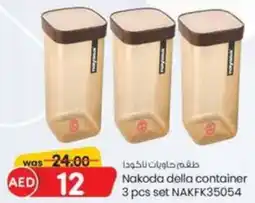 KM Trading Nakoda della container 3 pcs set NAKFK35054 offer