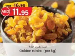 KM Trading Golden raisins (per kg) offer