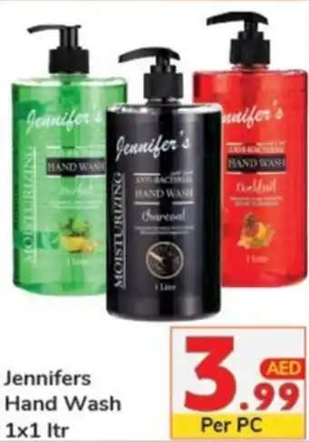Day To Day Jennifers Hand Wash 1 x 1Ltr offer