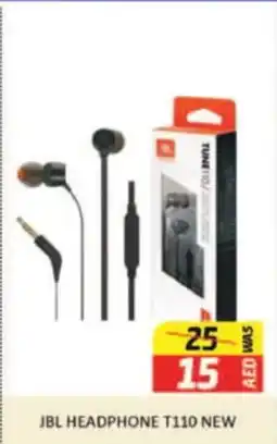 Al Madina JBL HEADPHONE T110 NEW offer