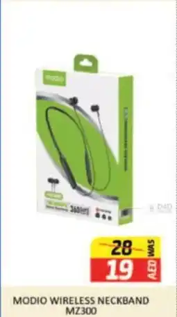 Al Madina MODIO WIRELESS NECKBAND MZ300 offer