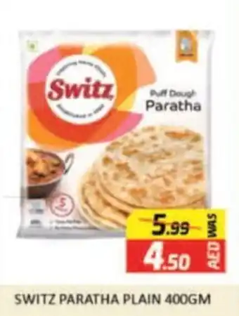 Al Madina SWITZ PARATHA PLAIN 400GM offer