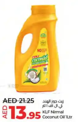 LuLu Express KLF Nirmal Coconut Oil 1Ltr offer