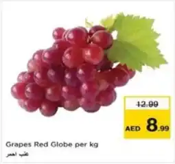 Nesto Grapes Red Globe per kg offer