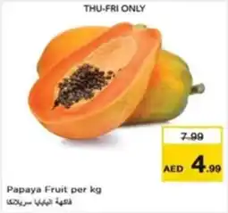 Nesto Papaya Fruit per kg offer