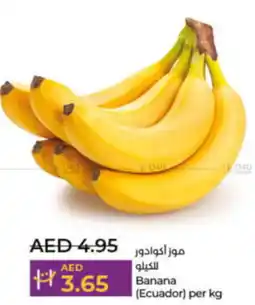 Lulu Hypermarket Banana offer