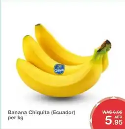 Choithrams Banana Chiquita per kg offer