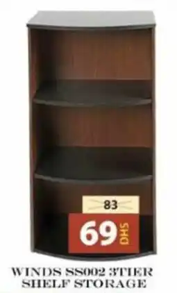 Grand Hyper Market WINDS SS002 3TIER SHELF STORAGE offer