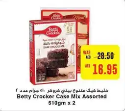 Abu Dhabi Coop Betty Crocker Cake Mix Assorted 510gm x 2 offer