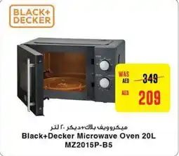 Black+Decker Microwave Oven 20L MZ2015P B5
