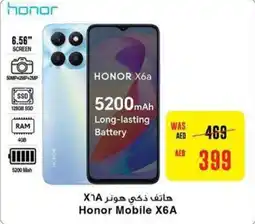 Abu Dhabi Coop Honor Mobile X6A offer