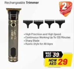Nesto Krypton Rechargeable Trimmer offer