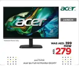 Nesto Acer lps Full Hd Monitor-EK24TY offer