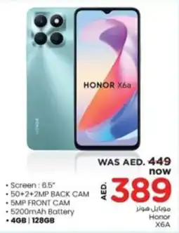 Nesto Honor X6A offer