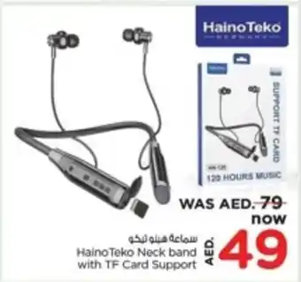 Nesto HainoTeko Neck band with TF Card Support offer