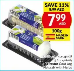 E City El Pastor Goat Log Natural with Herbs 100g offer