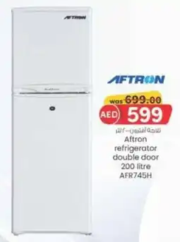 KM Trading Aftron refrigerator double door 200litre offer