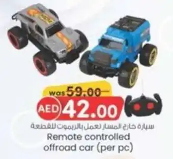 KM Trading Remote controlled offroad car (per pc) offer