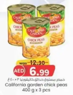 KM Trading California garden chick peas 400 g x 3 pcs offer