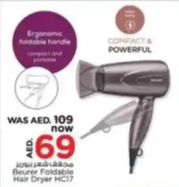 Nesto Beurer Foldable Hair Dryer HC17 offer