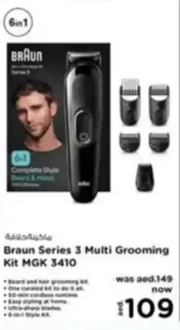 Nesto Braun Series 3 Multi Grooming Kit MGK 3410 offer