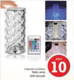 Nesto Table Lamp With Remote offer