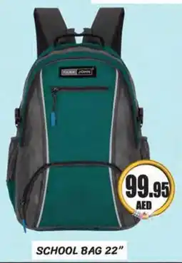 Almaya supermarket PARA JOHN SCHOOL BAG 22" offer