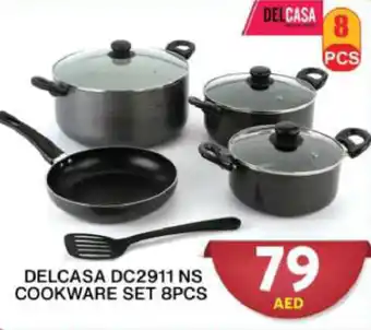 Grand Hyper Market DELCASA DC2911 NS COOKWARE SET 8PCS offer