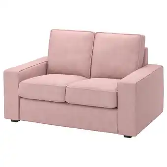 Ikea Kivik Cover for compact 2-seat sofa, Gunnared light brown-pink offer