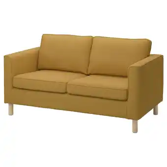 Ikea PÄrup Cover for 2-seat sofa, Vissle yellow-brown offer