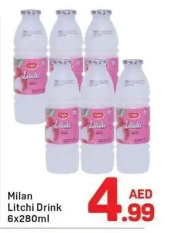 Day To Day Milan Litchi Drink 6x280ml offer